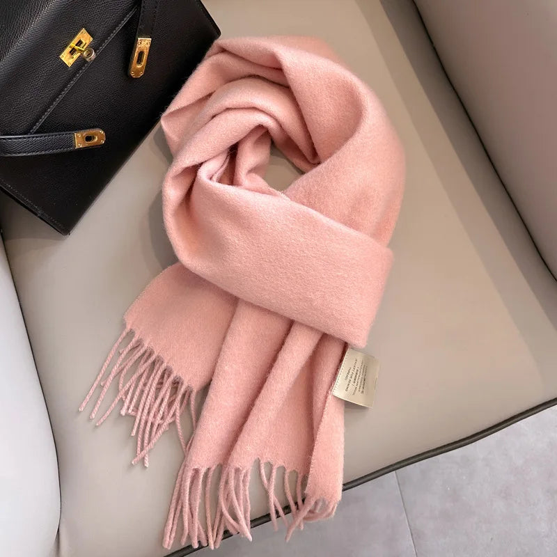 Winston Unisex Wool Scarf | 100% Wool, 28 Colors Available 24