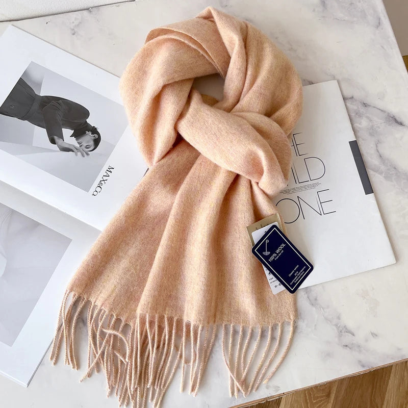 Winston Unisex Wool Scarf | 100% Wool, 28 Colors Available 27