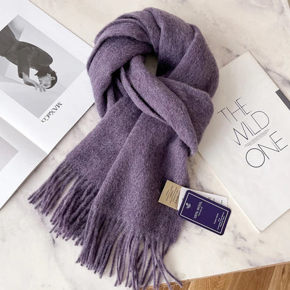 Winston Unisex Wool Scarf | 100% Wool, 28 Colors Available 35