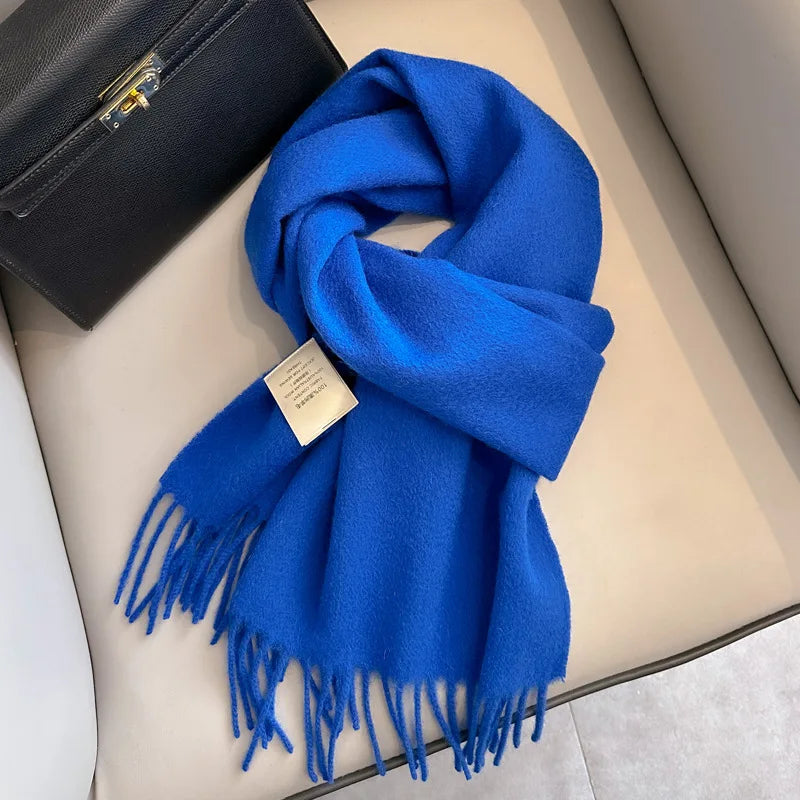 Winston Unisex Wool Scarf | 100% Wool, 28 Colors Available 5