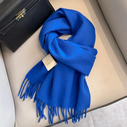 Winston Unisex Wool Scarf | 100% Wool, 28 Colors Available 5