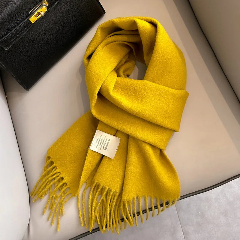 Winston Unisex Wool Scarf | 100% Wool, 28 Colors Available 6