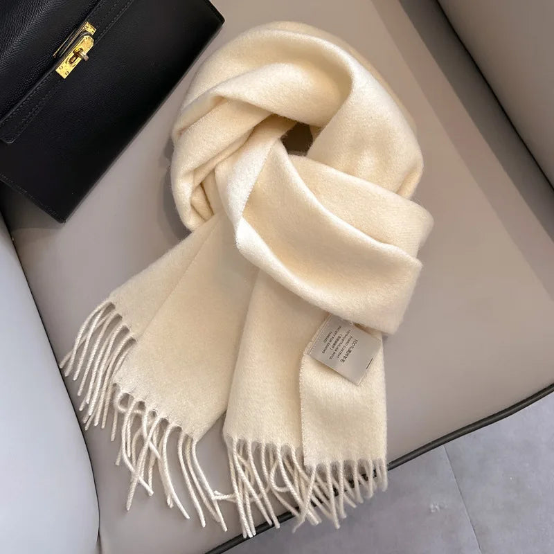 Winston Unisex Wool Scarf | 100% Wool, 28 Colors Available 1