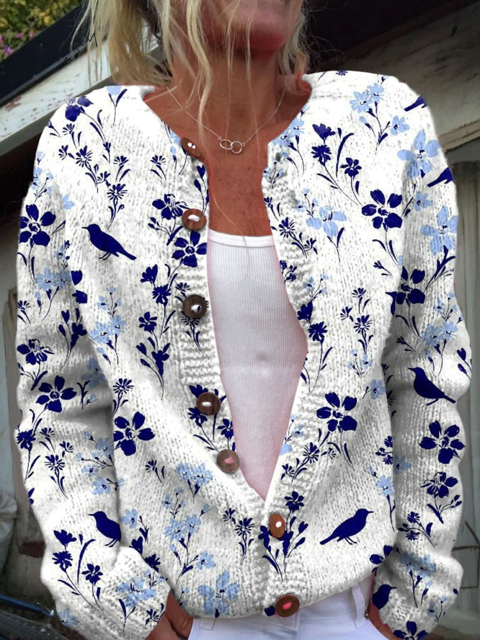 Vera Women's Cardigan Sweater | Soft Knit, Relaxed Open-Front Design 0