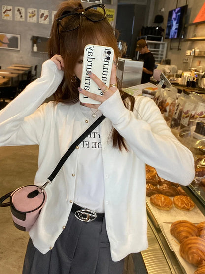 Sari Women's Cardigan Sweater | Knitted, Long Sleeve, Versatile Style 13