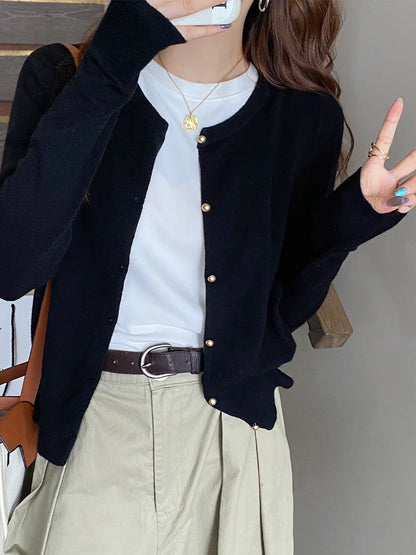 Sari Women's Cardigan Sweater | Knitted, Long Sleeve, Versatile Style 7