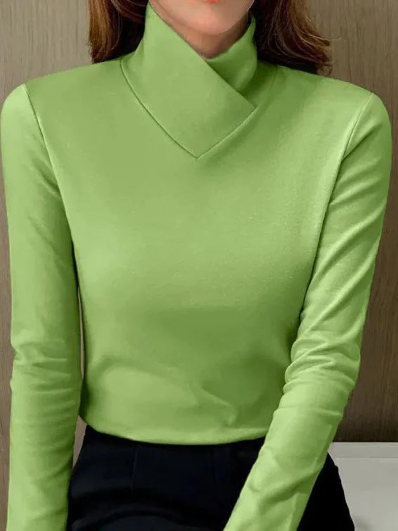 Sophie Women's Turtleneck Shirt | Soft Breathable Fabric, Versatile 4