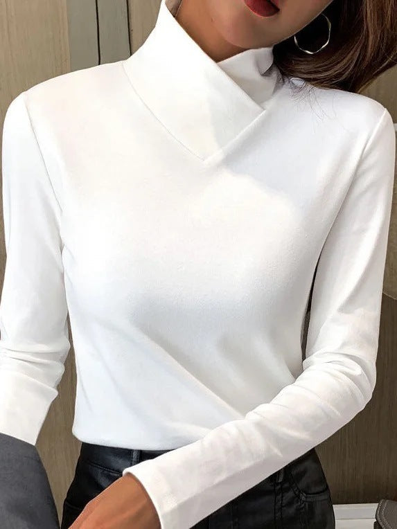 Sophie Women's Turtleneck Shirt | Soft Breathable Fabric, Versatile 0