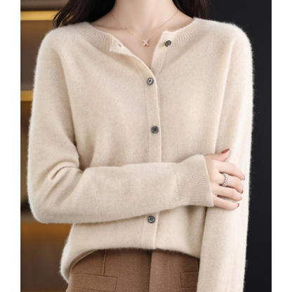 Evelyn Women's Cardigan | 100% Pure Merino Wool, Elegant Design 13