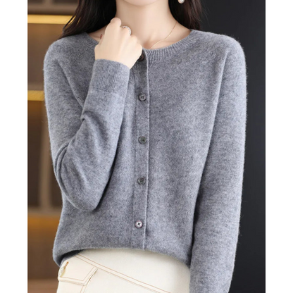 Evelyn Women's Cardigan | 100% Pure Merino Wool, Elegant Design 7