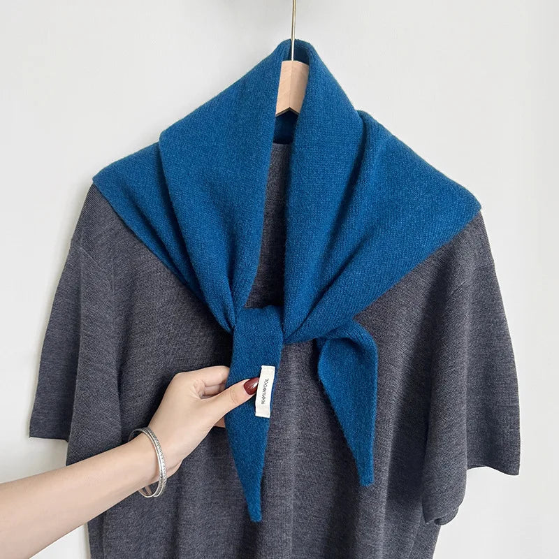 Kara Women's Wool Scarf | 100% Soft Wool, Bright Solid Color 10