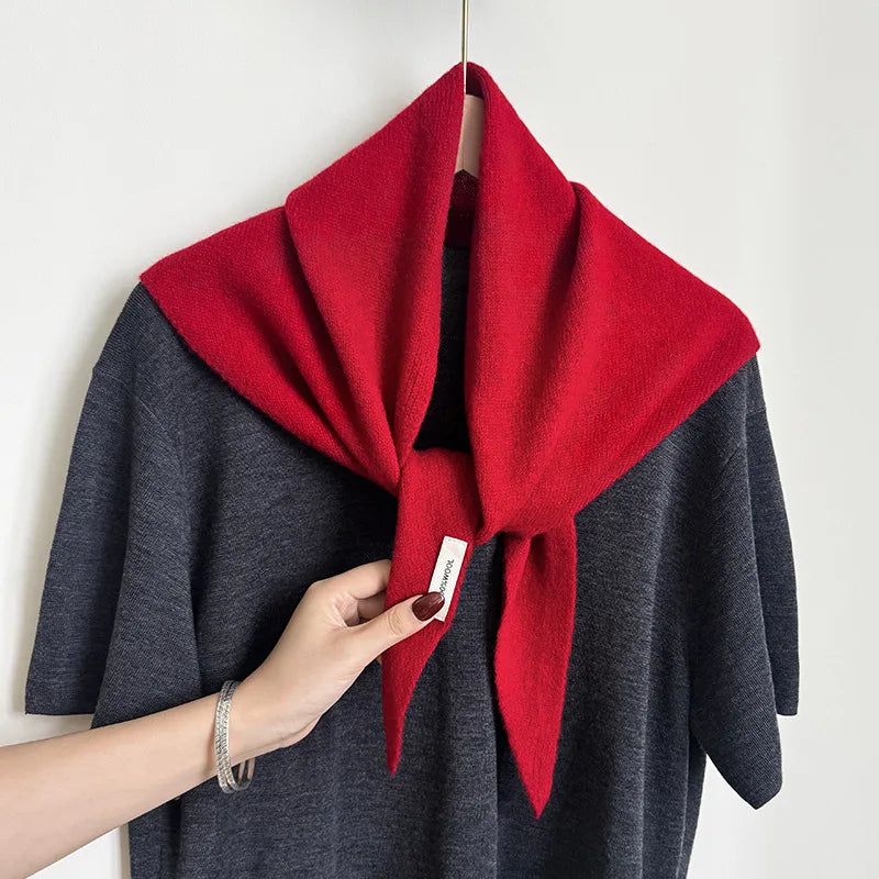 Kara Women's Wool Scarf | 100% Soft Wool, Bright Solid Color 13