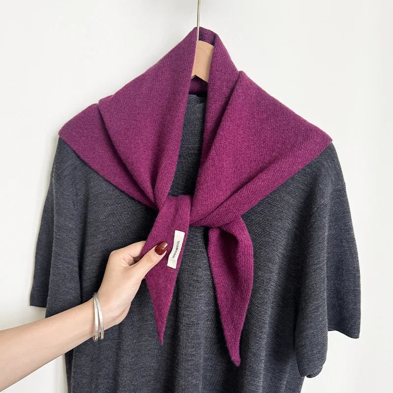 Kara Women's Wool Scarf | 100% Soft Wool, Bright Solid Color 14