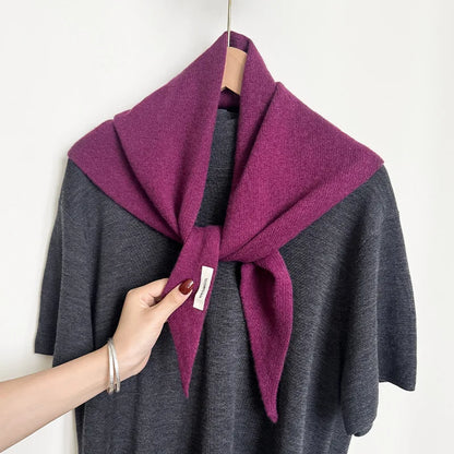 Kara Women's Wool Scarf | 100% Soft Wool, Bright Solid Color 14