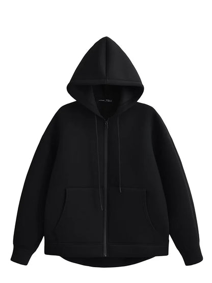 Holly Women's Hoodie | Casual Oversized Zipper with Big Pockets 2