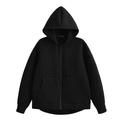 Holly Women's Hoodie | Casual Oversized Zipper with Big Pockets 8